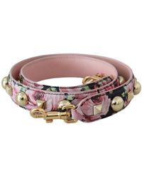 Dolce & Gabbana - Floral Stud Shoulder Strap - Lyst