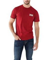 TRUE RELIGION - T Shirts Short Sleeve Buddha Summer Crew Neck Cotton Tee New - Lyst