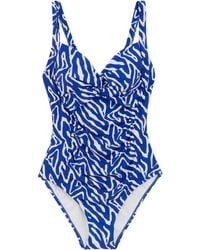 Regatta - Sakari Abstract Eendelig Zwempak (helderste Blauw) - Lyst