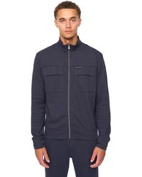 Duck and Cover - Tames Full Zip Sweatshirt - Lyst
