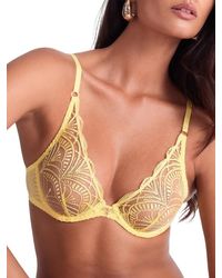 Aubade - Vibes Triangle Plunge Bra - Lyst