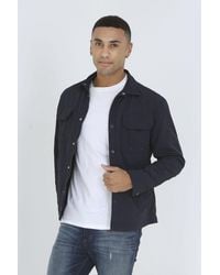 Brave Soul - 'Pearson' Lightweight Shacket Polyamide - Lyst