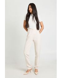 Boohoo - Tall High Waist Tapered Tailored Suit Trousers - Lyst