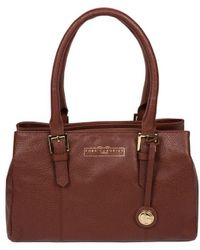 Pure Luxuries - 'Astley' Leather Handbag - Lyst