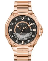 Bulova - Precisionist X Rose Watch 97D129 Stainless Steel (Archived) - Lyst