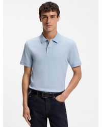 BOSS - Light Pastel Pallas Short Sleeve Polo Shirt - Lyst