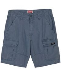 Wrangler - Relaxed Cotton Cargo Shorts - Lyst