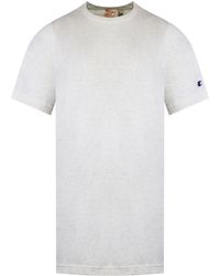 Champion - Plain Off T-Shirt Cotton - Lyst