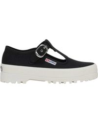 Superga - Ladies Mary Jane Alpina Trainers (Total) - Lyst