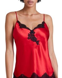 Aubade - Toi Mon Amour Silk Cami Top - Lyst
