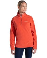 Craghoppers - Ladies Miska Vi Half Zip Fleece (Grenadine) - Lyst
