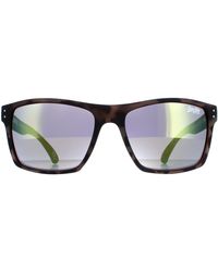 Superdry - Sunglasses Kobe Sds 122 Matte Rubberised Tortoise Flash Mirror - Lyst