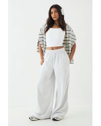 DSGN Studio - Piping Detail Mid Rise Wide Leg Jogger - Lyst
