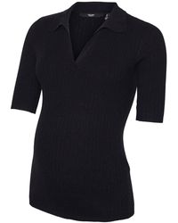 Mama.licious - V-Neck Three-Quarter Sleeve Sweatshirt - Lyst