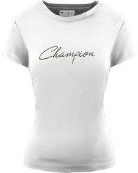 Champion - Easy Fit T-Shirt Cotton - Lyst