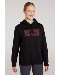Mountain Warehouse - Printed Hoodie With Kangaroo Pocket Cosy Pullover Cotton - Lyst
