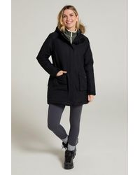 Mountain Warehouse - 'Tarka' Long Jacket Waterproof Winter Warm Padded Coat - Lyst