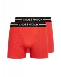 Crosshatch - Hexter Boxer Shorts (Pack Of 2) - Lyst