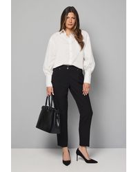 Wallis - Smart Tapered Leg Trousers - Lyst