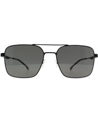 BOSS - Square Matte Ruthenium Polarized 1695/S Metal - Lyst