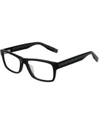 Fila - Schwarze Optische Rahmen Rechteckiger Stil - Lyst