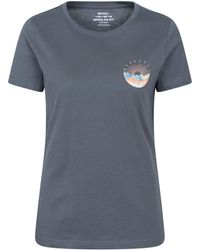 Mountain Warehouse - 'Ben Nevis Tree' Cotton T-Shirt Lightweight Breathable Graphic Outdoor Top - Lyst