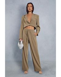 MissPap - Draw String Relaxed Trouser - Lyst
