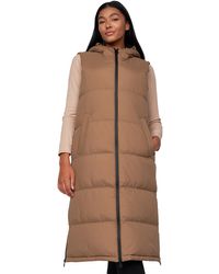 Crosshatch - "Alaiya" Weste Für Damen (Camel) - Lyst