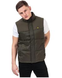 Lyle & Scott - And Wadded Gilet - Lyst