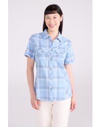 Mountain Warehouse - 'Holiday' Cotton Shirt Short Sleeve Breathable Top - Lyst