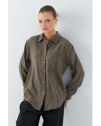 MixRay - Relaxed Fit Shirt With Pocket - Lyst