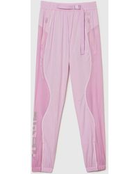 Lacoste - Nautical Print Joggers - Lyst