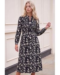 Roman - Petite Shirred Bodice Dress - Lyst
