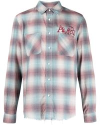 Amiri - Staggered Plaid Flannel - Lyst