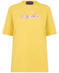 Diadora - Eye Lettering Crew Neck Short Sleeve Jersey T-Shirt - Lyst
