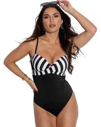 Pour Moi - 25632 Free Spirit Lightly Padded Underwired Swimsuit - Lyst