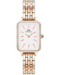 Daniel Wellington - Dw00100672 Ladies Quadro Lumine 20Mm Watch - Lyst