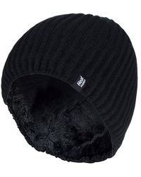 Heat Holders - Fleece Lined Thermal Winter Knitted Beanie Hat - Lyst