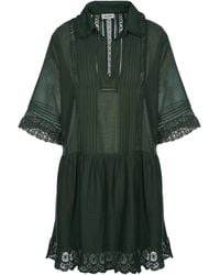Zadig & Voltaire - Zadig & Voltaire Jurk Rosea Tomboy Kaki - Lyst