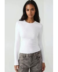 Hiccup - Long Sleeve Crew Neck Top - Lyst
