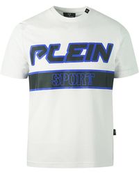 Philipp Plein - Block Logo T-Shirt Cotton - Lyst