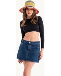Hiccup - Scoop Neck Basic Top - Lyst