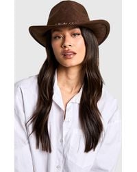 Boohoo - Strap Detail Western Cowboy Hat - Lyst