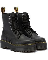 Dr. Martens - Jadon 3 Pisa Leren Zwarte Laarzen - Lyst
