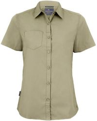 Craghoppers - Ladies Expert Kiwi Short-Sleeved Shirt (Pebble) - Lyst