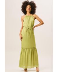 Gini London - Halter Neck Maxi Dress - Lyst