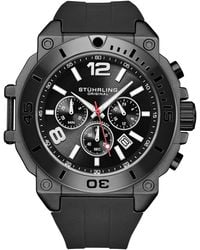 Stuhrling - Spectra 4054 Japanese Quartz Chronograph 50Mm - Lyst