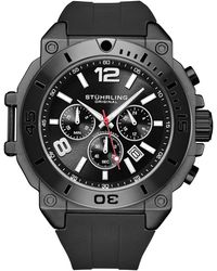 Stuhrling - Spectra 4054 Japanese Quartz Chronograph 50Mm - Lyst