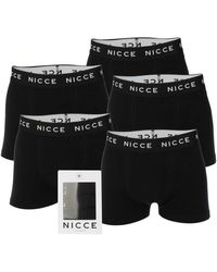 Nicce London - Galan 5 Pack Boxer Shorts - Lyst