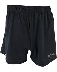 Björn Borg - Running Breathable And Lightweight Perforated Sport Shorts For - Lyst